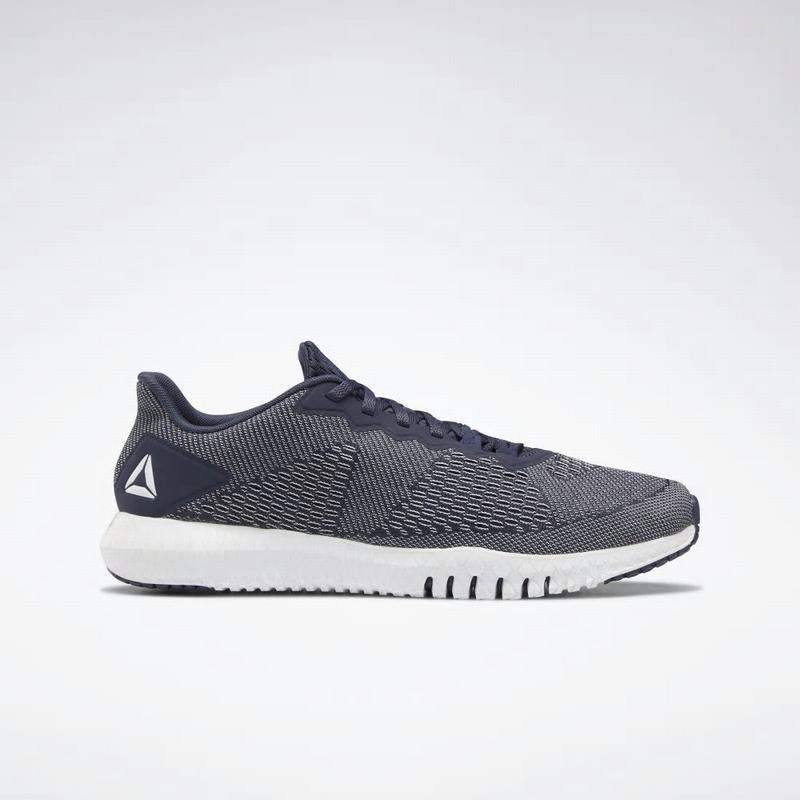 Adidasi Training Reebok Flexagon Barbati Bleumarin/Albi Romania SQ7031MN